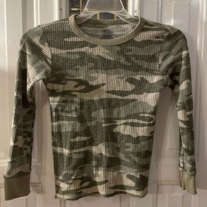 Fruit of the Loom/Camo Thermal Shirt/M(8-10)